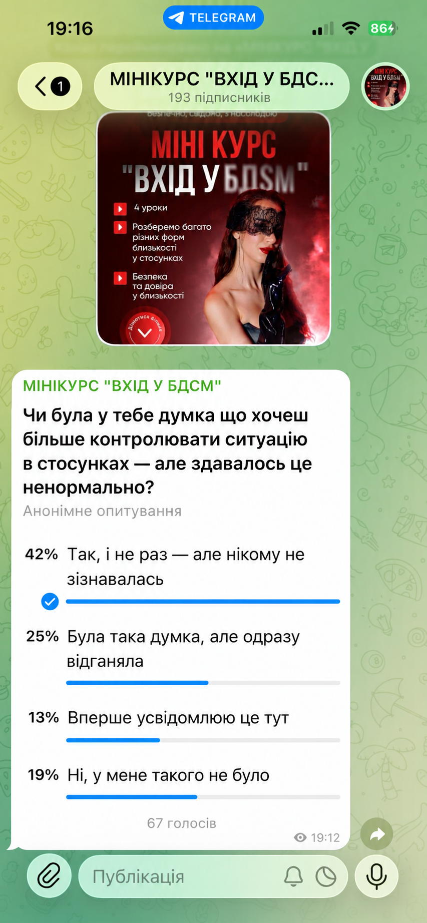 Результати анонімного опитування Катерини Карім: чи гуглили жінки кінкі та БДСМ вночі — відповіді аудиторії